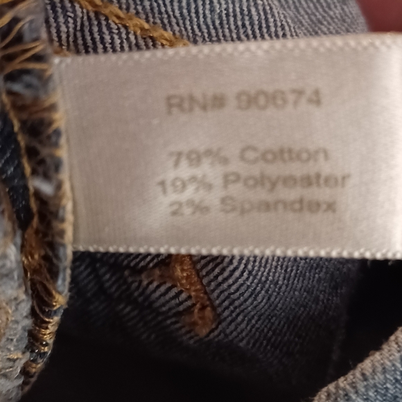 BOSTON PROPER pull-on jeans size 8 - Picture 6 of 7